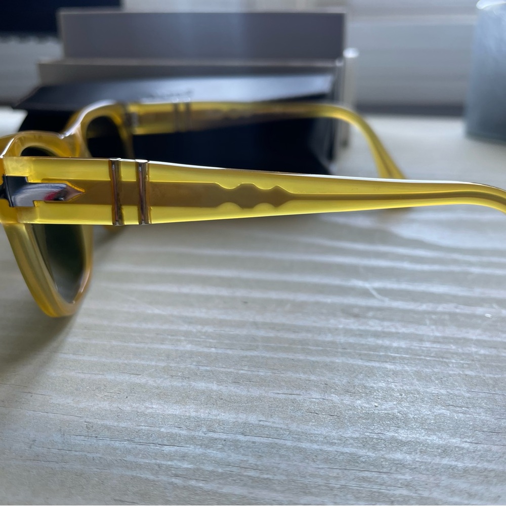 Persol Gold Vintage-Inspired Sunglasses - Picture 8 of 8